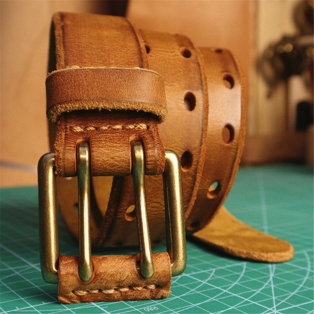 Full Grain Leather Outrider Belt