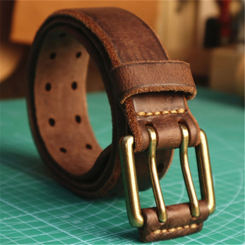 Full Grain Leather Outrider Belt