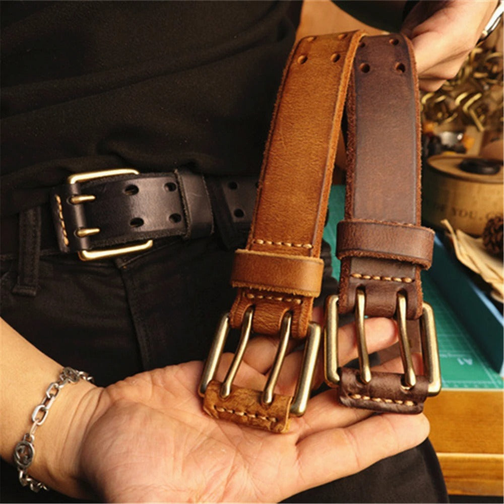Full Grain Leather Outrider Belt