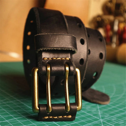 Full Grain Leather Outrider Belt