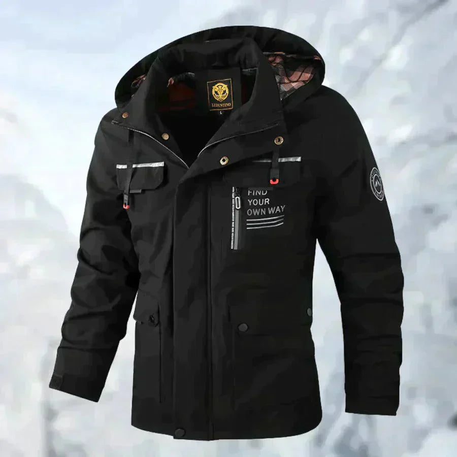 Mike | Multi-pocket Windbreaker