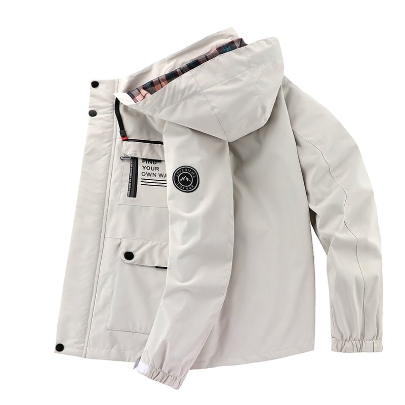 Mike | Multi-pocket Windbreaker