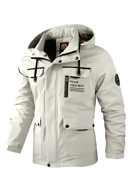 Mike | Multi-pocket Windbreaker