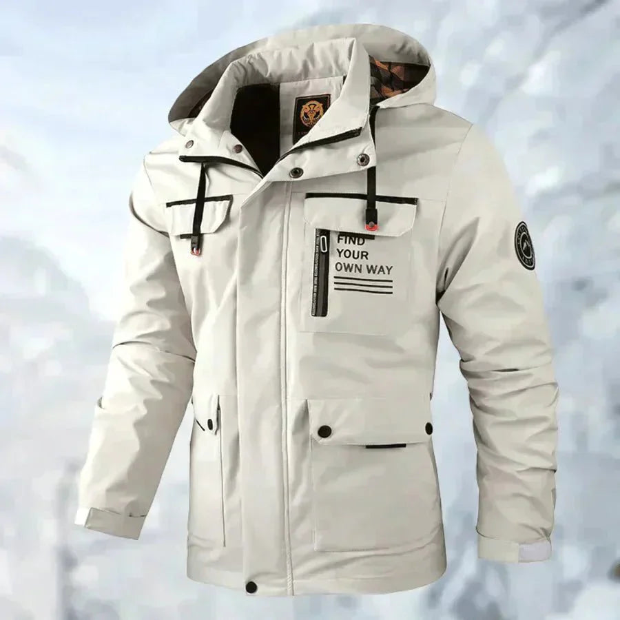 Mike | Multi-pocket Windbreaker