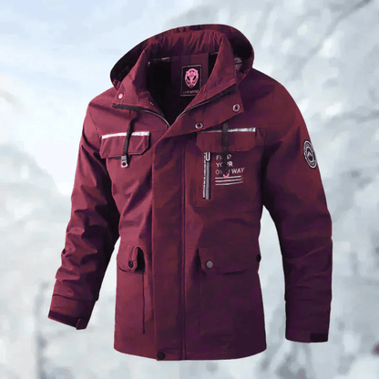 Mike | Multi-pocket Windbreaker