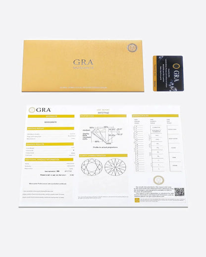 INFINITY MOISSANITE STONE LINK BRACELET.