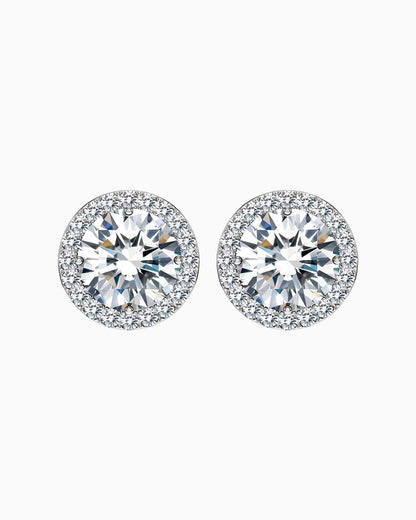 ROYAL MOISSANITE EARRINGS.