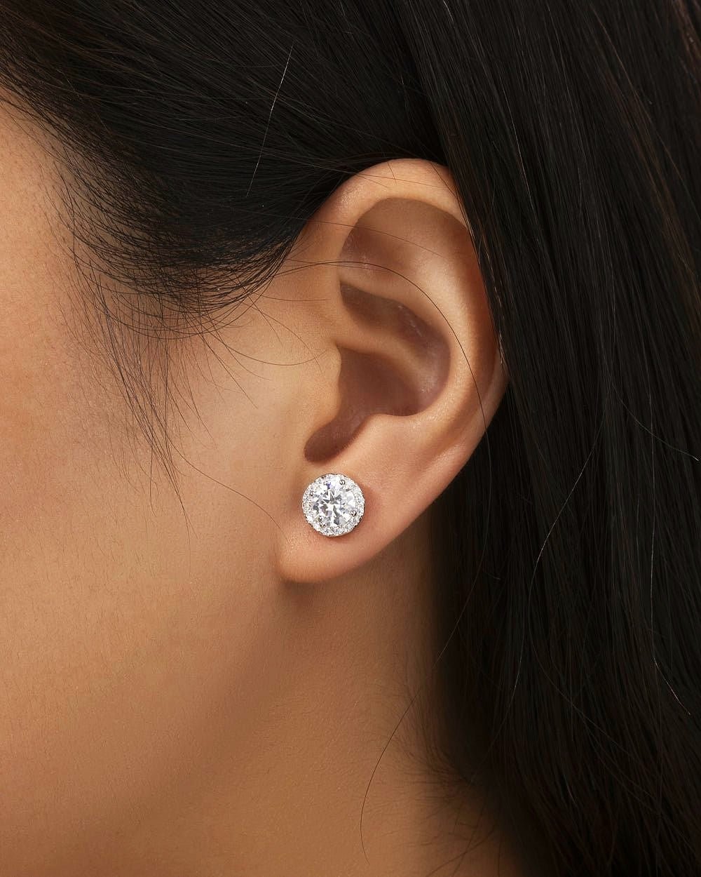 ROYAL MOISSANITE EARRINGS.