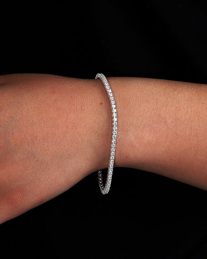 MOISSANITE TENNIS BRACELET - 2MM
