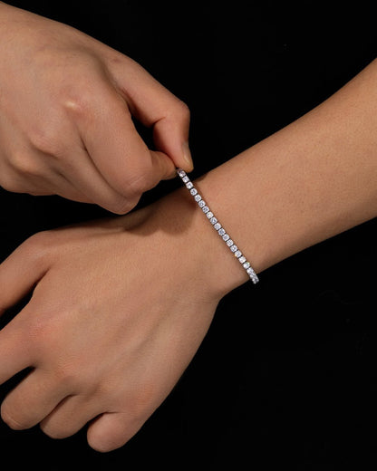 MOISSANITE TENNIS BRACELET - 3MM