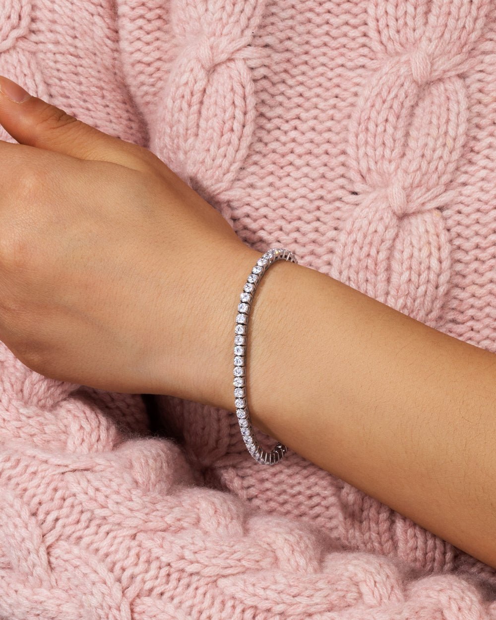 MOISSANITE TENNIS BRACELET - 3MM