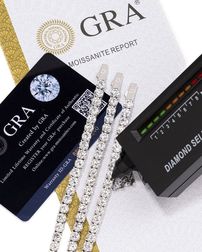 MOISSANITE TENNIS BRACELET - 3MM