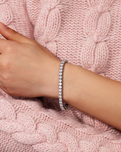 MOISSANITE TENNIS BRACELET - 4MM
