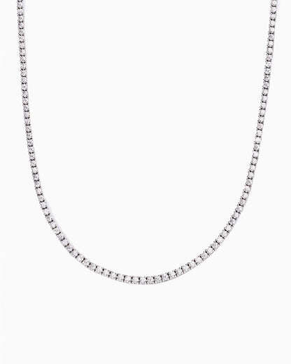 MOISSANITE TENNIS CHAIN. - 2MM