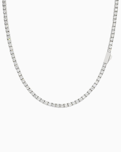 MOISSANITE TENNIS CHAIN - 4MM