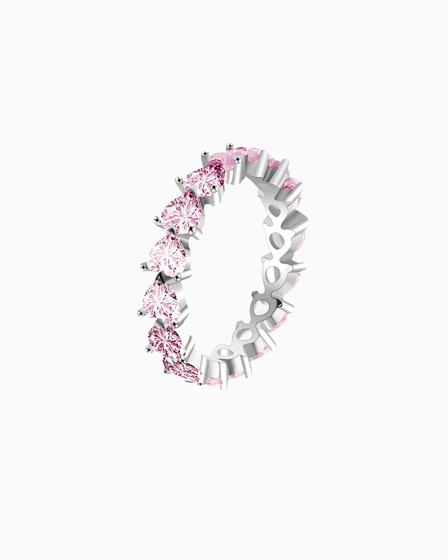 PINK HEART-SHAPED BANDS.