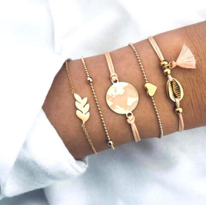 Joy - Premium Pack of 5 Unique Bracelets