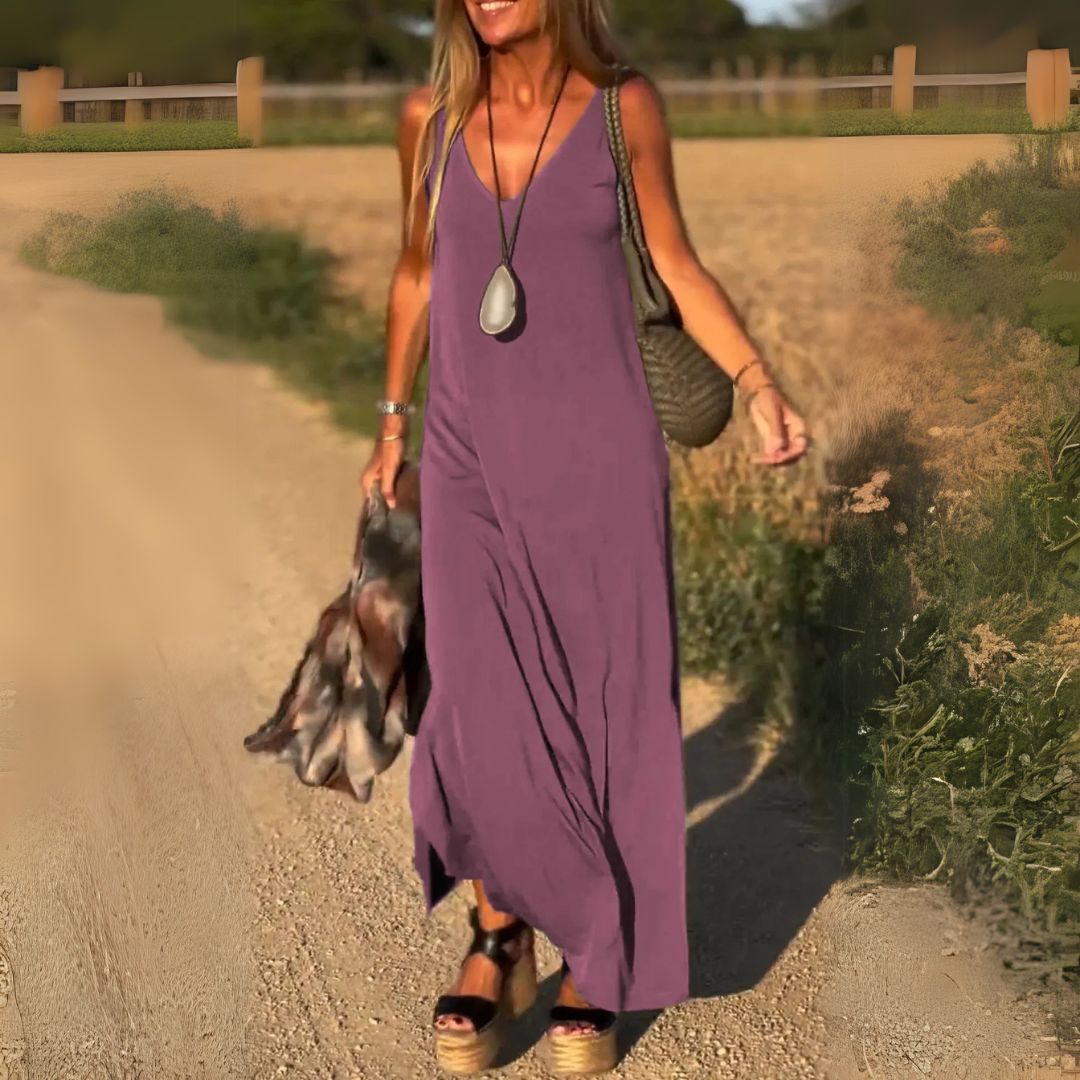 Amber™ | Sleeveless Maxi Dress