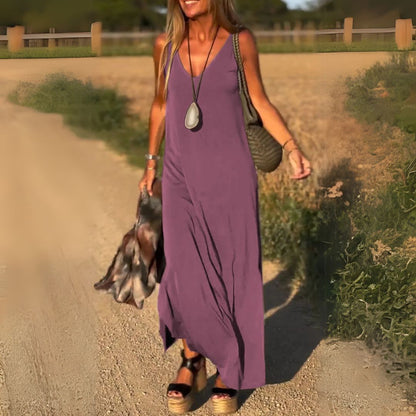 Amber™ | Sleeveless Maxi Dress