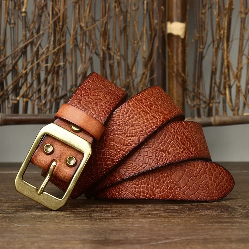 Handmade Artisan Cowhide Leather Belt