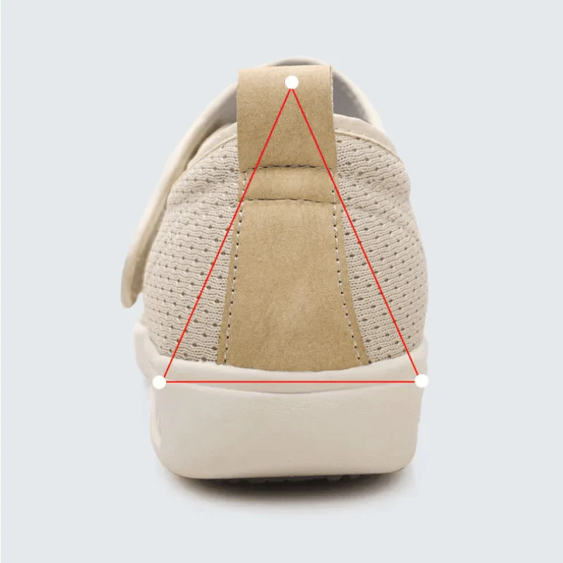 Unisex Beige Breathable Summer Sandals with Comfort Velcro