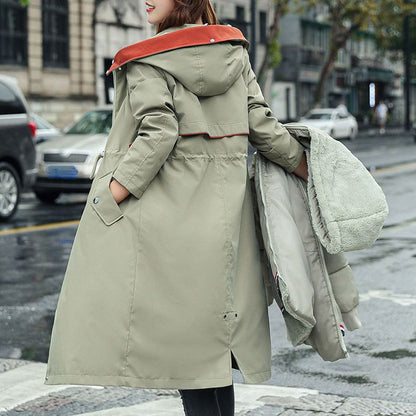 Fionna – Women's Winter Jacket with Hood and Soft Faux Fur Collar