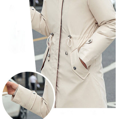 Fionna – Women's Winter Jacket with Hood and Soft Faux Fur Collar