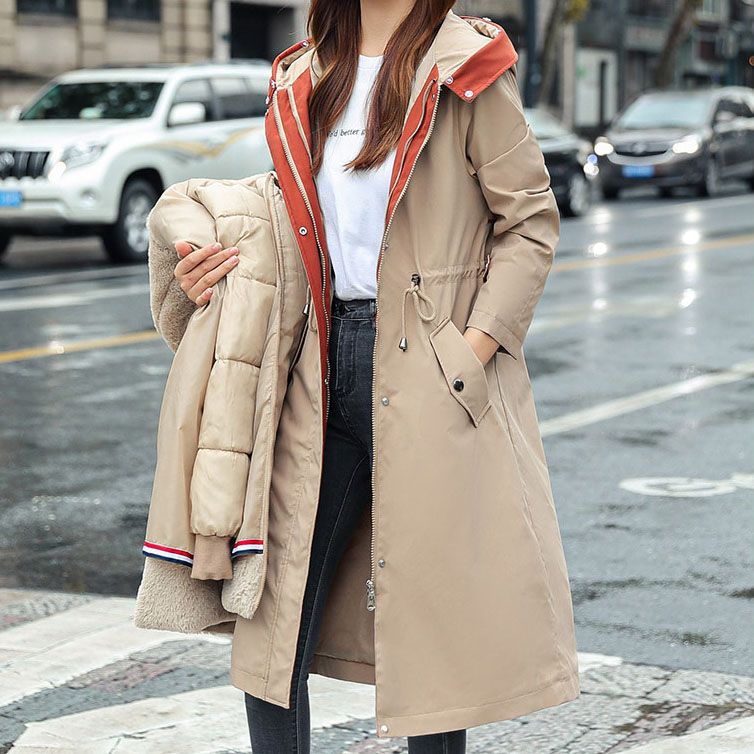 Fionna – Women's Winter Jacket with Hood and Soft Faux Fur Collar