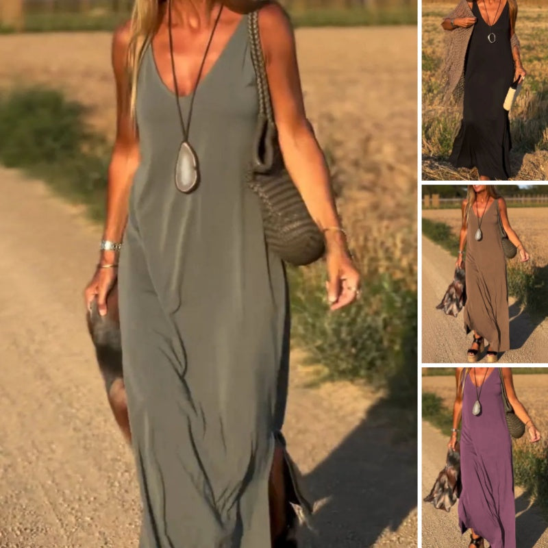 Amber™ | Sleeveless Maxi Dress