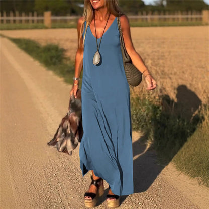 Amber™ | Sleeveless Maxi Dress