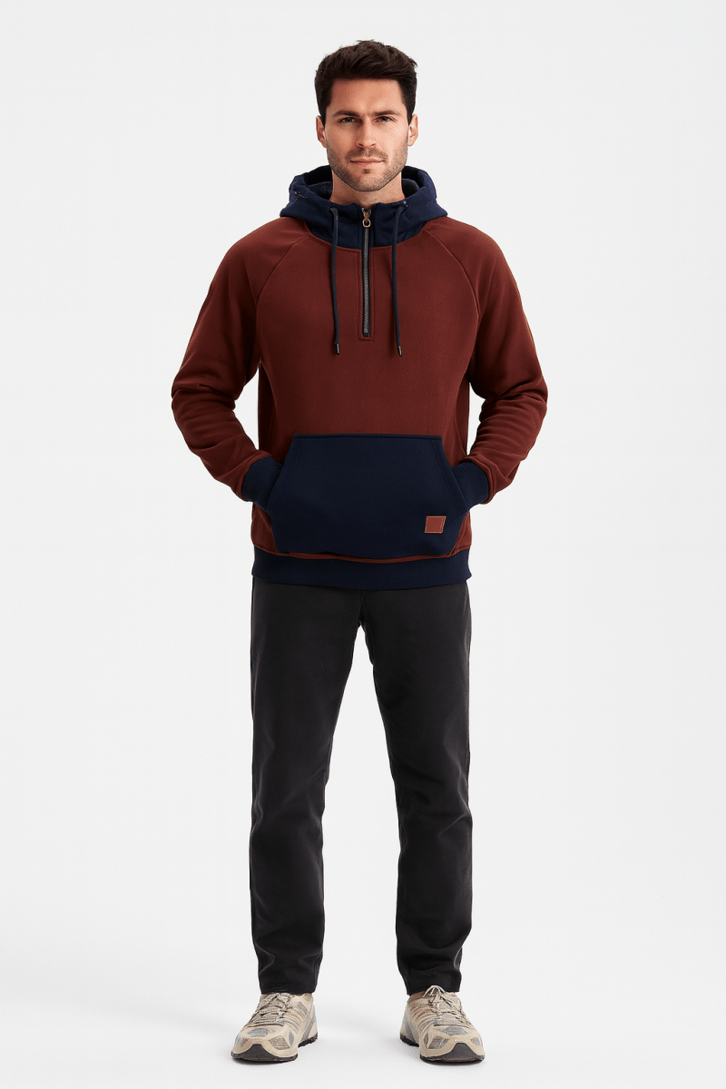Thick Hooded Sweatshirt