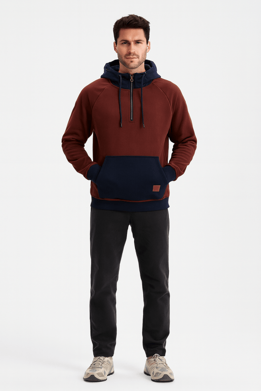 Thick Hooded Sweatshirt