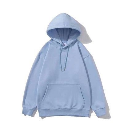 Unisex Oversized Cotton Polyester Hoodie for Autumn