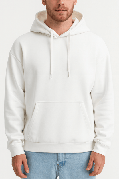 Unisex Oversized Cotton Polyester Hoodie for Autumn