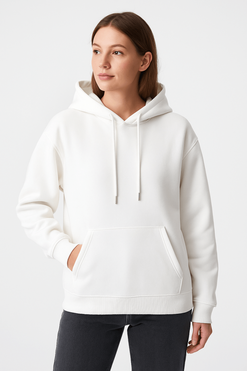 Unisex Oversized Cotton Polyester Hoodie for Autumn