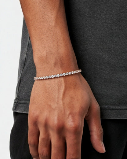 TENNISBOY BRACELET - 3MM OR ROSE