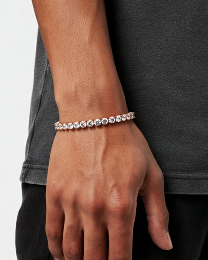 TENNISBOY BRACELET - 5MM OR ROSE