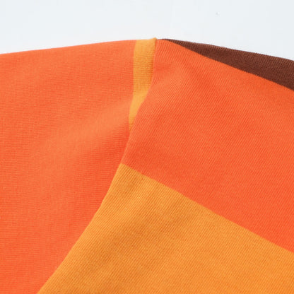 Men's Retro Sunset Striped T-Shirt – 1970s Vintage Style