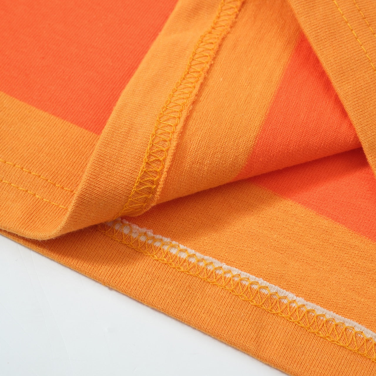 Men's Retro Sunset Striped T-Shirt – 1970s Vintage Style