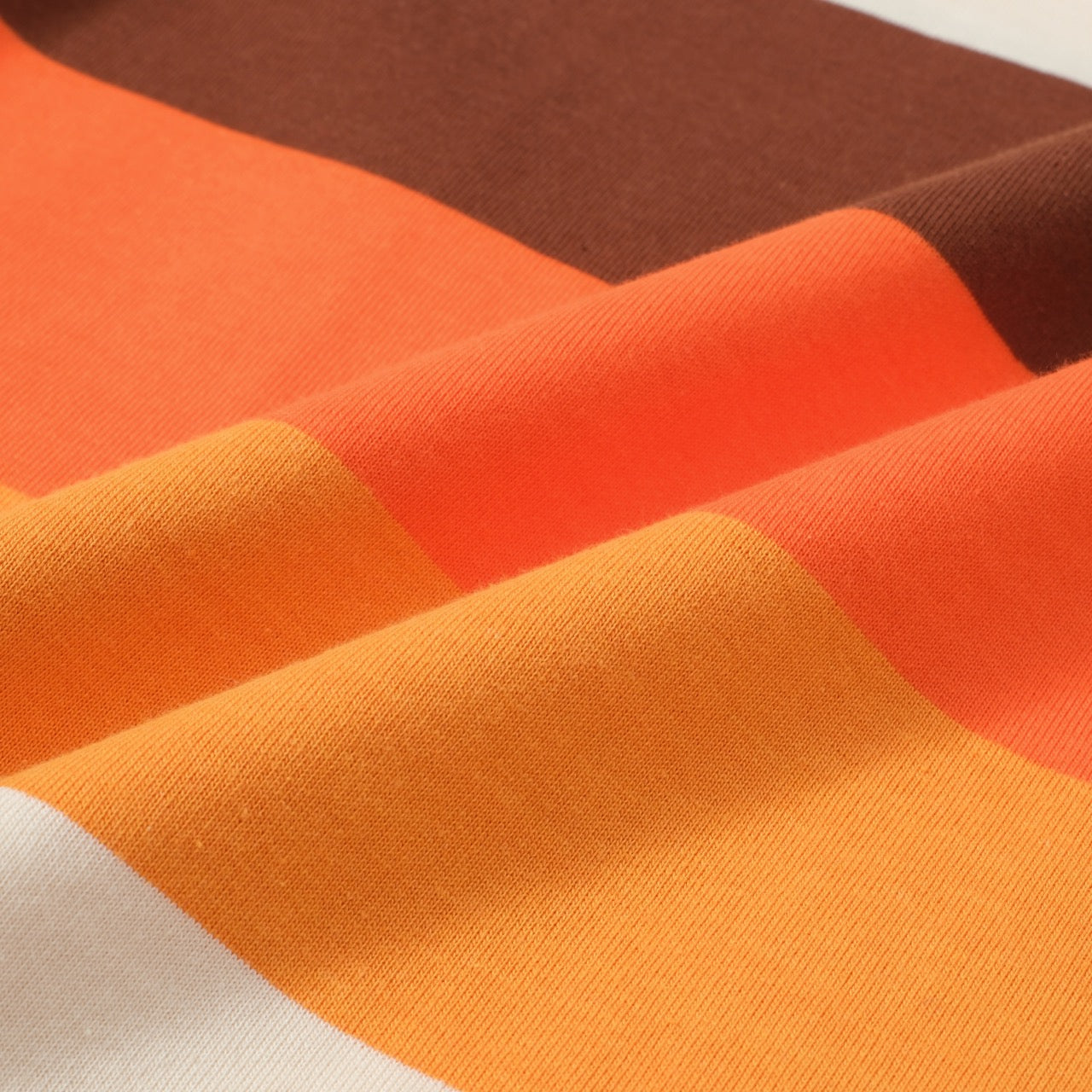 Men's Retro Sunset Striped T-Shirt – 1970s Vintage Style