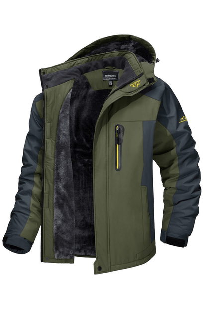 William | Padded Fleece Hooded Windbreaker